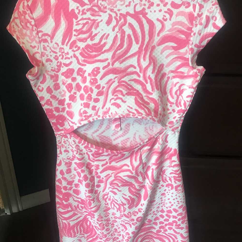 Lilly Pulitzer open back dress XS